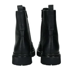 Anfibi in vera pelle.Tacco alto 3cm