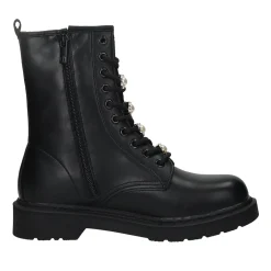 Anfibi stringati con gioiello