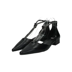 Ballerine con listino intrecciato