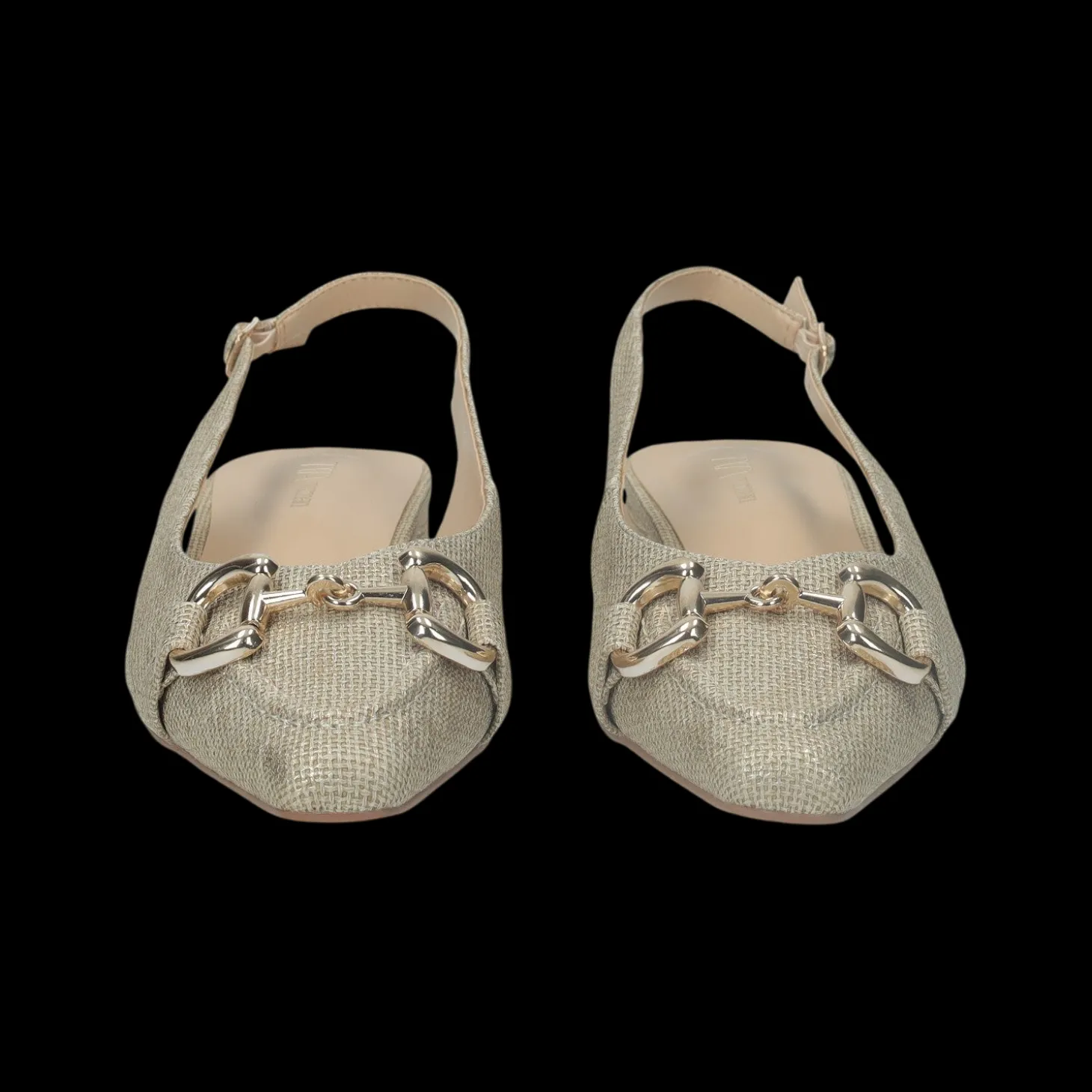 Ballerine slingback con cinturino in fibbia