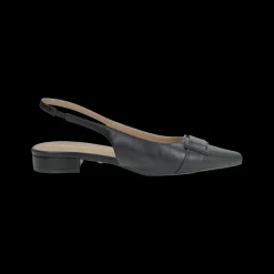 Ballerine slingback con cinturino in fibbia
