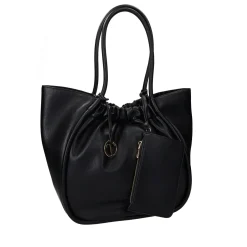 Borsa a spalla arricciata