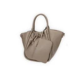 Borsa a spalla arricciata