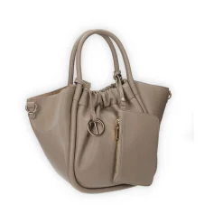 Borsa a spalla arricciata