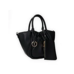 Borsa a spalla arricciata