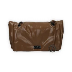 Borsa a spalla con chiusura.