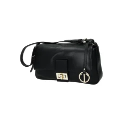 Borsa a tracolla con patta e chiusura