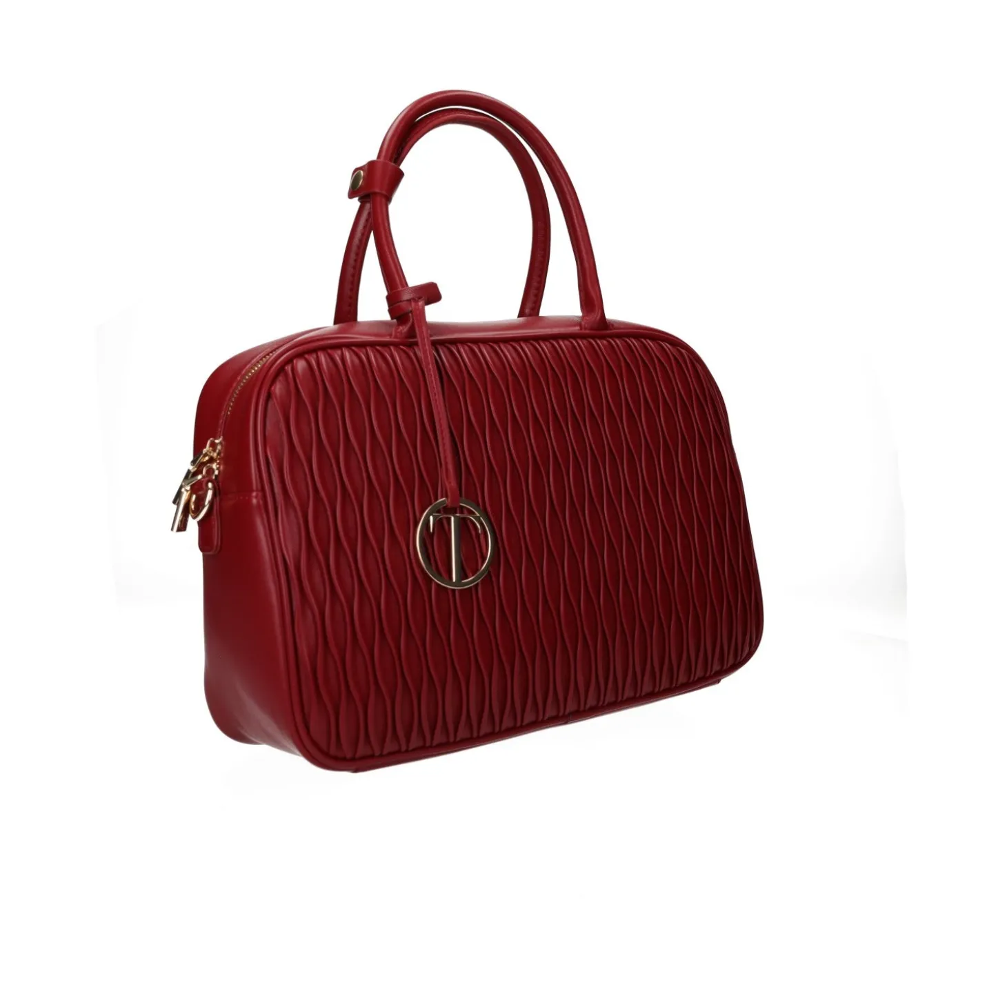 Borsa cartellina con doppi manici