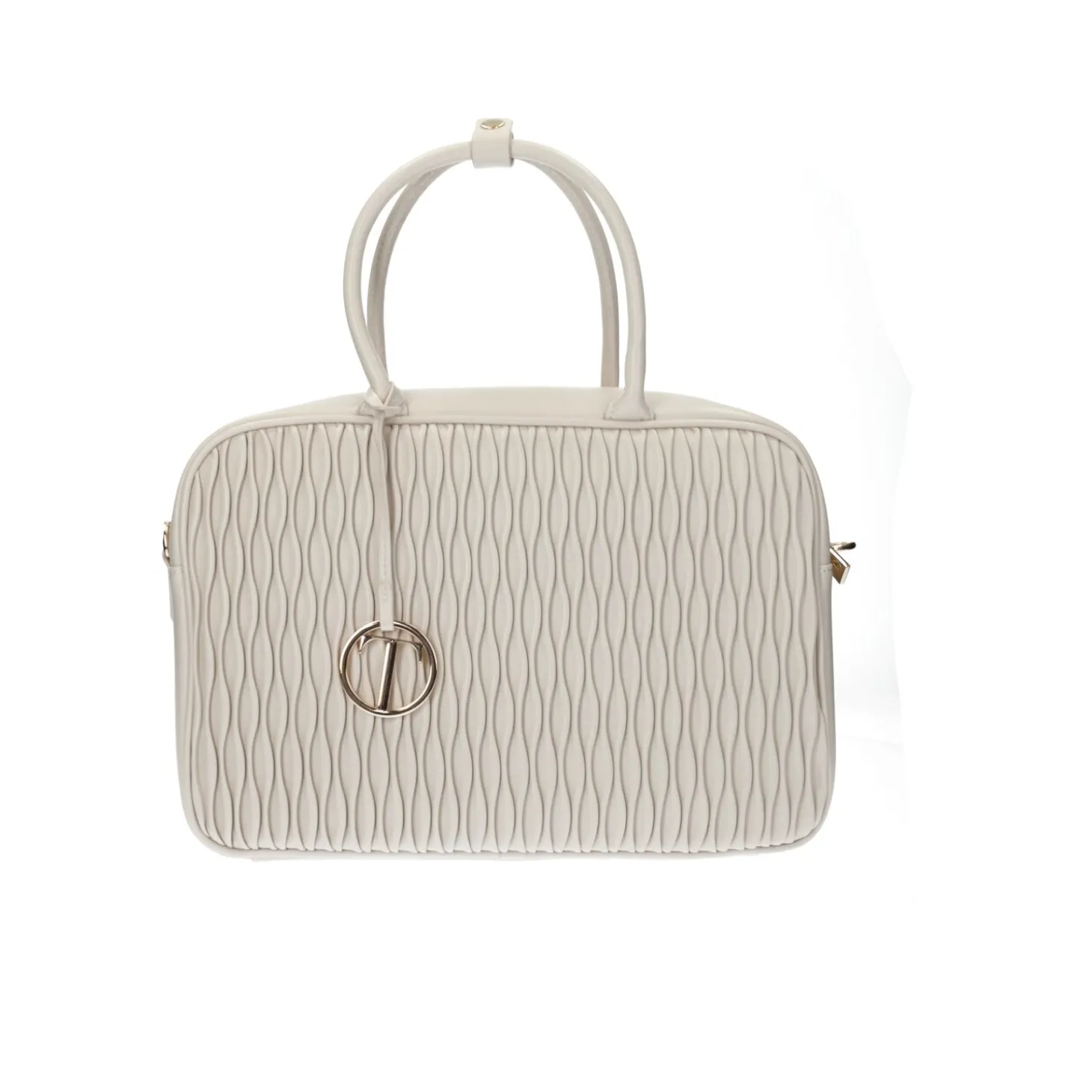 Borsa cartellina con doppi manici