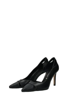 Décolleté con punta a contrasto