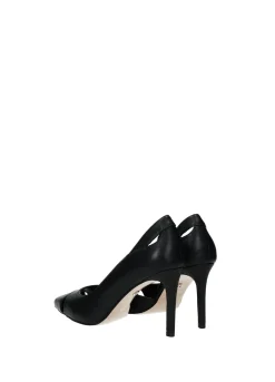 Décolleté con punta a contrasto