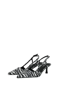 Décolleté con stampa animalier