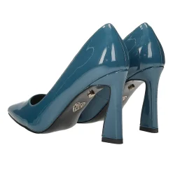 Décolleté con tacco a rocchetto. Tacco alto 9.5cm