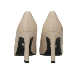 Décolleté con tacco a rocchetto. Tacco alto 9.5cm