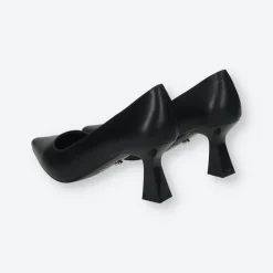 Décolleté con tacco a rocchetto. Tacco alto 6cm