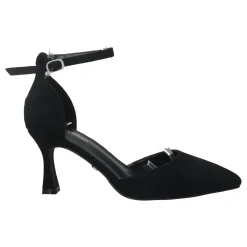 Décolleté con tacco e cinturino alla caviglia.