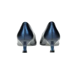 Décolleté effetto metallizzato.Tacco alto 5.5cm