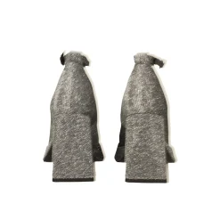 Décolleté glitterate. con punta squadrata e plateau. Made in Italy. Tacco alto 9cm