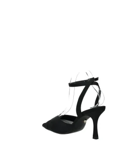 Décolleté in raso e rete