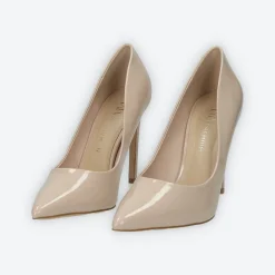 Décolleté in vernice