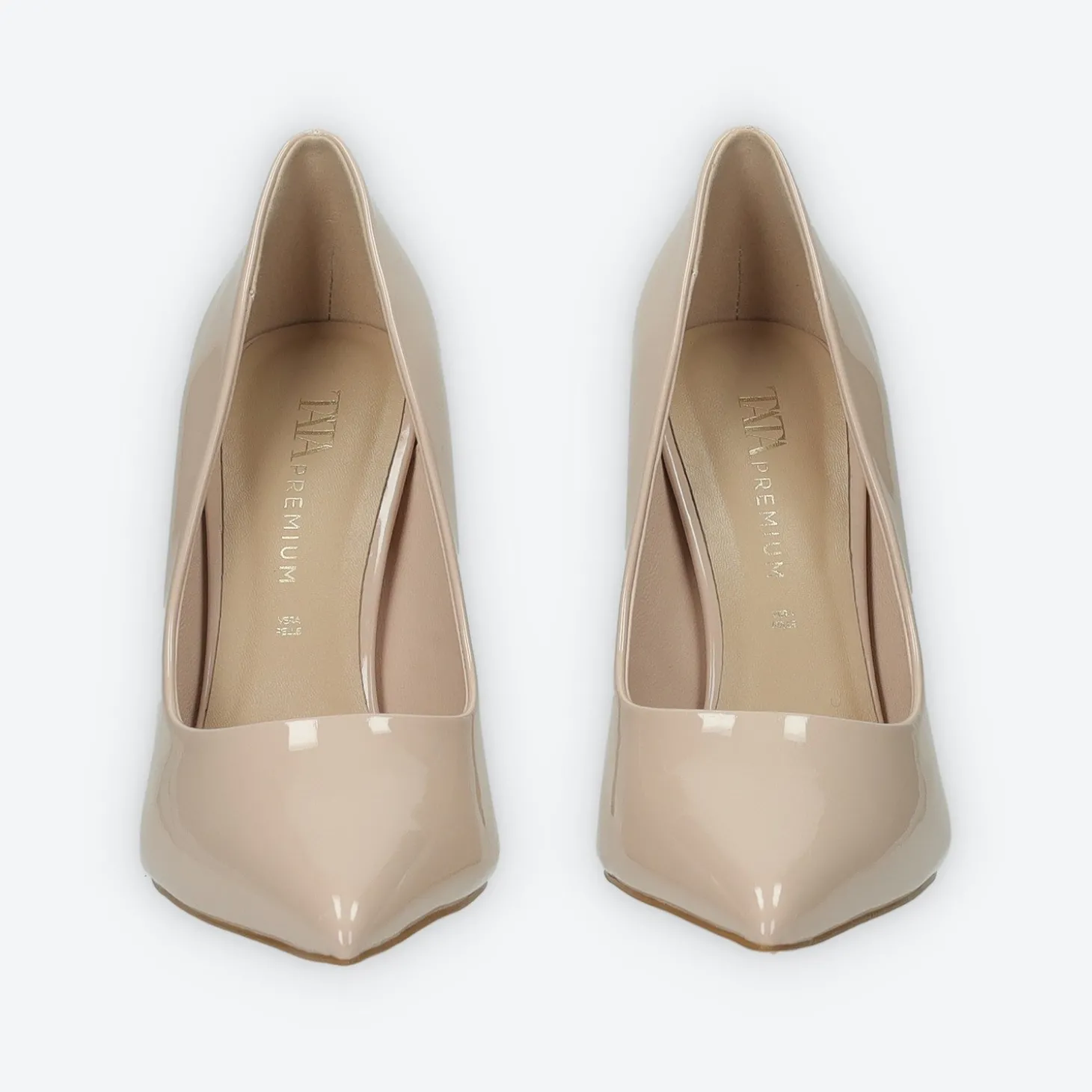 Décolleté in vernice