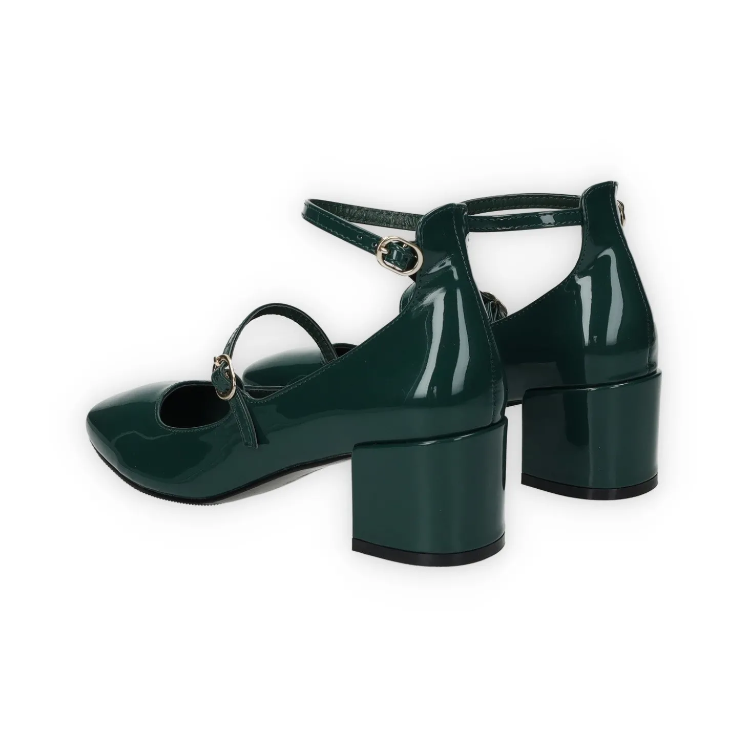 Décolleté in vernice