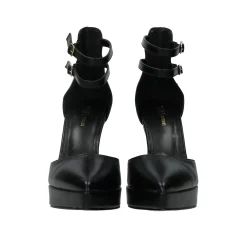 Décolleté platform con doppio cinturino. Tacco alto 12cm