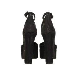 Décolleté platform glitterate. Made in Italy. Tacco alto 14cm