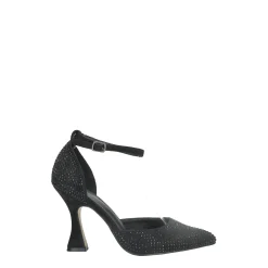 Décolleté ricoperte di strass.Tacco alto 10cm