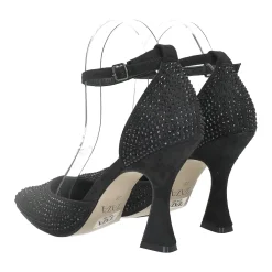 Décolleté ricoperte di strass.Tacco alto 10cm