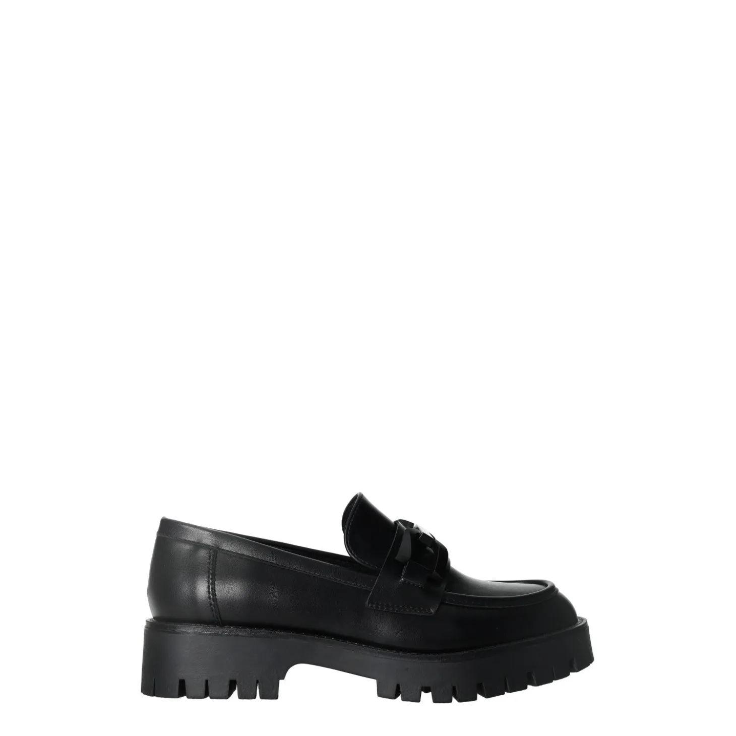 Mocassini con morsetto. Tacco alto 4cm