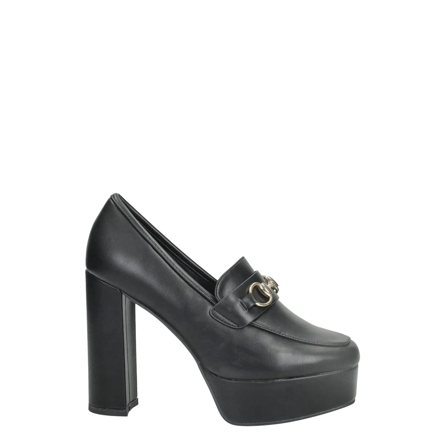 Mocassini con morsetto. Tacco alto 12cm