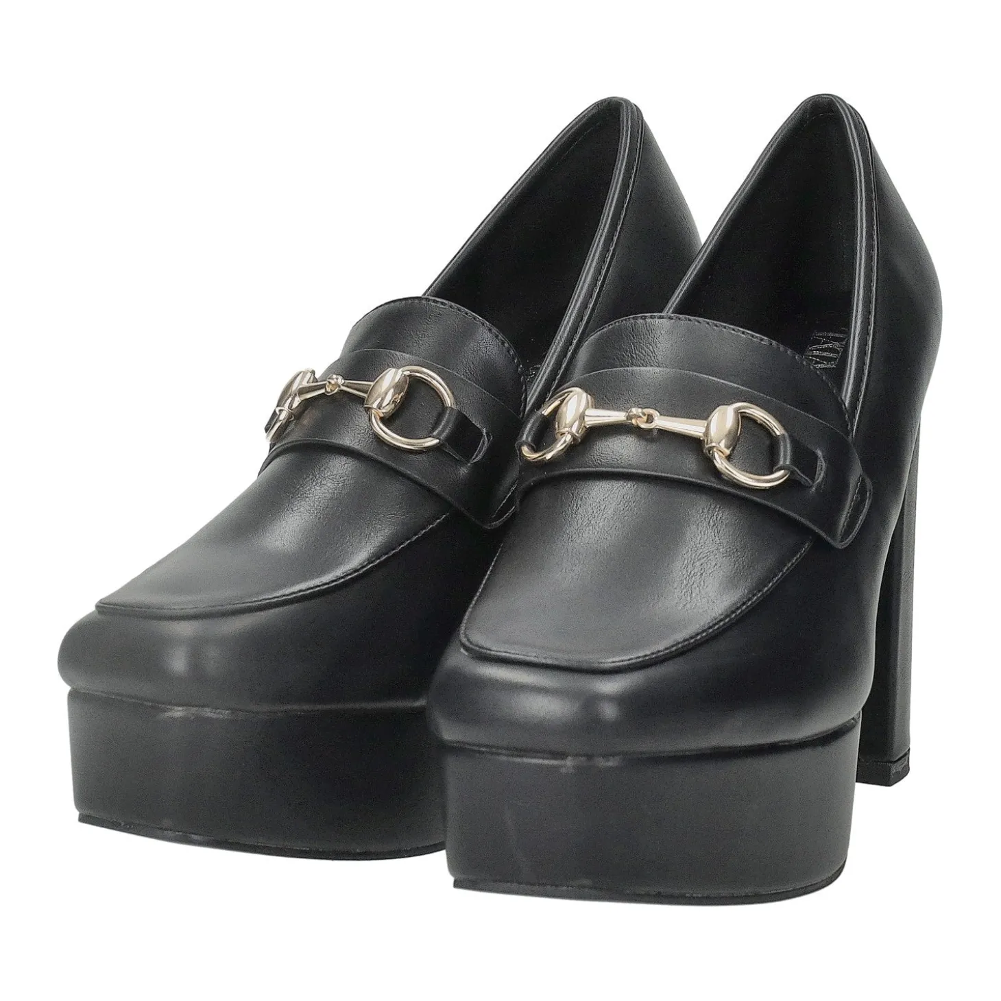 Mocassini con morsetto. Tacco alto 12cm