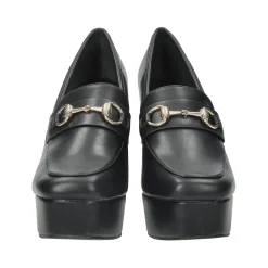 Mocassini con morsetto. Tacco alto 12cm