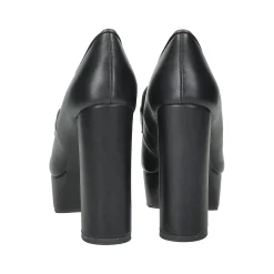 Mocassini con morsetto. Tacco alto 12cm