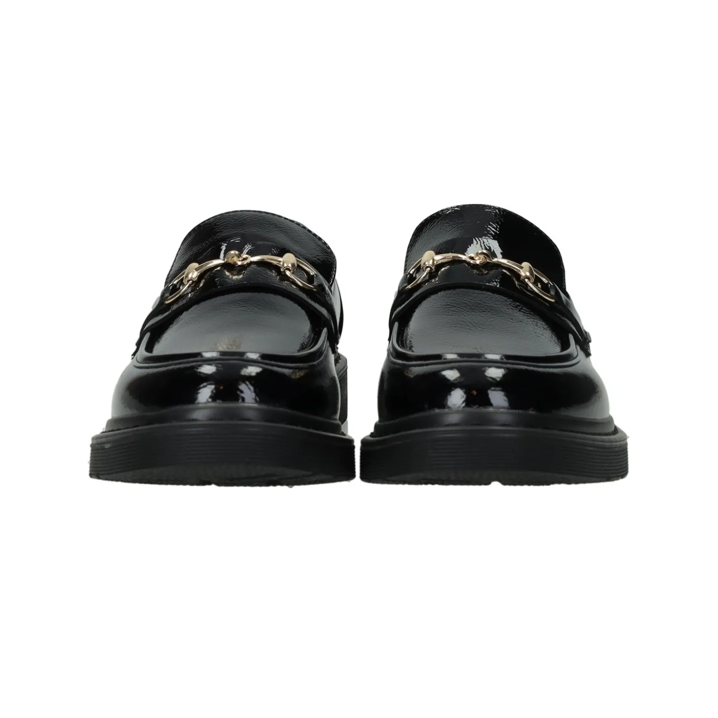 Mocassini con morsetto.Tacco alto 3 cm