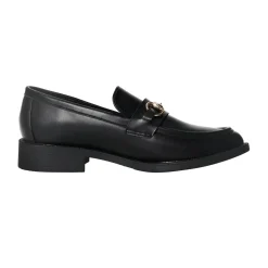 Mocassini con morsetto.Tacco alto 3cm