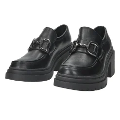 Mocassini con motsetto.Tacco alto 6cm