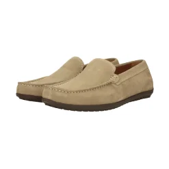 Mocassini in pelle scamosciata