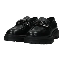 Mocassini in vera pelle con morsetto