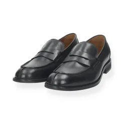 Mocassini in vera pelle con fibbia