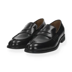 Mocassini in vera pelle con fibbia