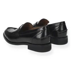 Mocassini in vera pelle con fibbia