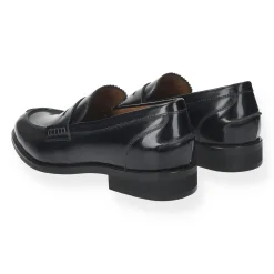 Mocassini in vera pelle con fibbia