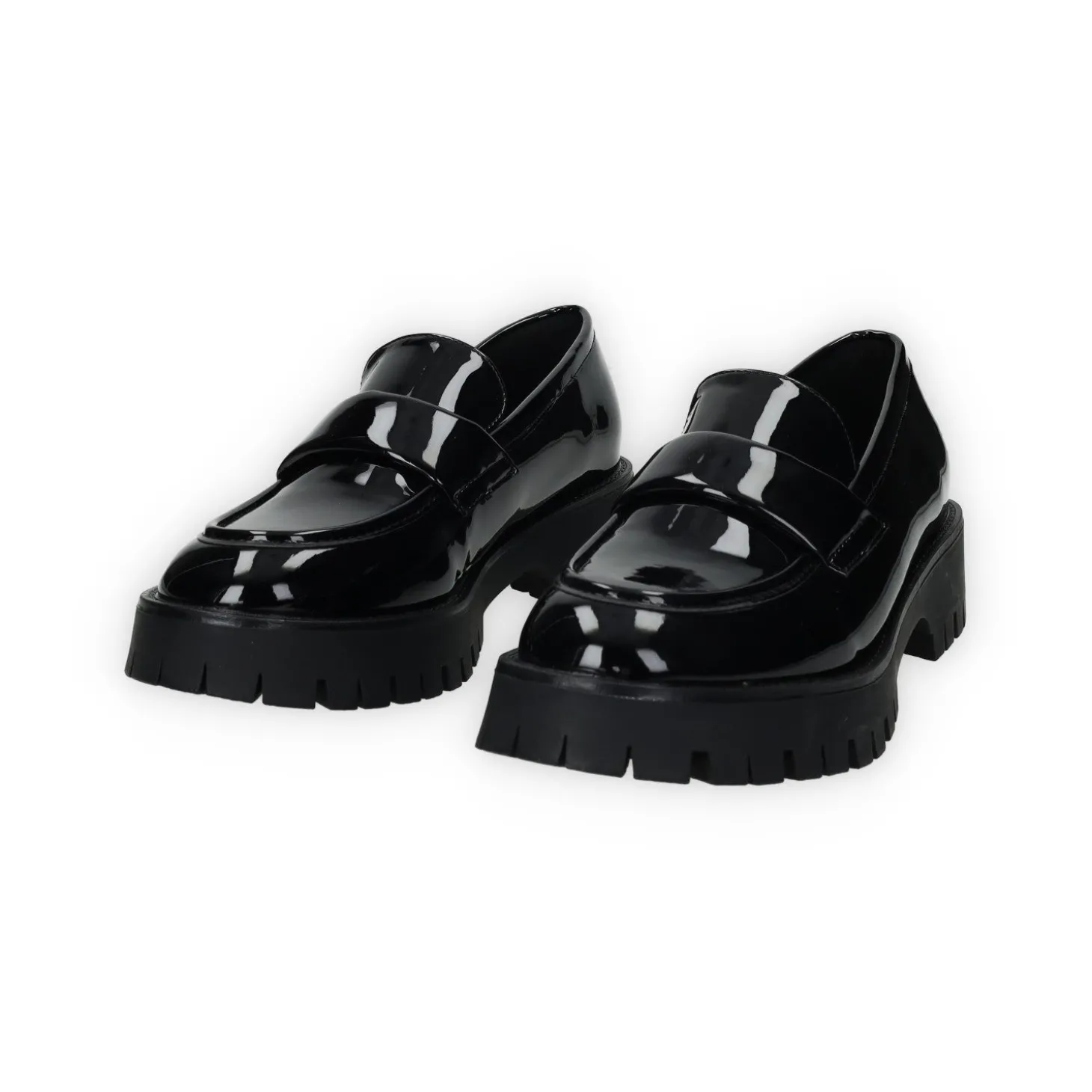 Mocassini in vernice