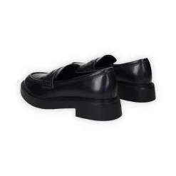 Mocassini in vernice con fondo alto 3cm