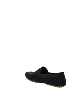 Mocassini scamosciati