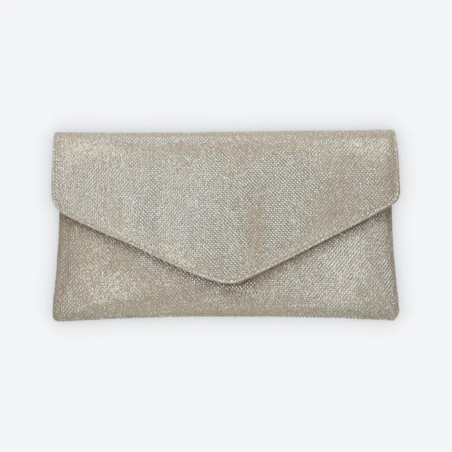 Pochette Clutch con clip