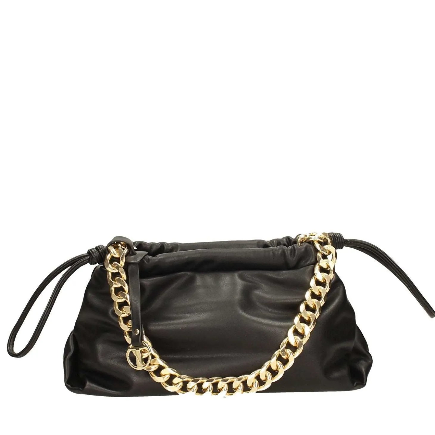 Pochette con catenina dorata