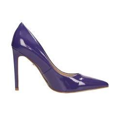 Pumps in vernice con tacco a stiletto alto 11cm